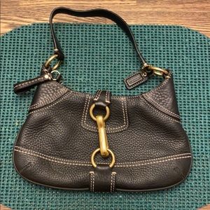 Coach leather purse